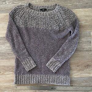 Fate Women's Heathered Purple Sweater small